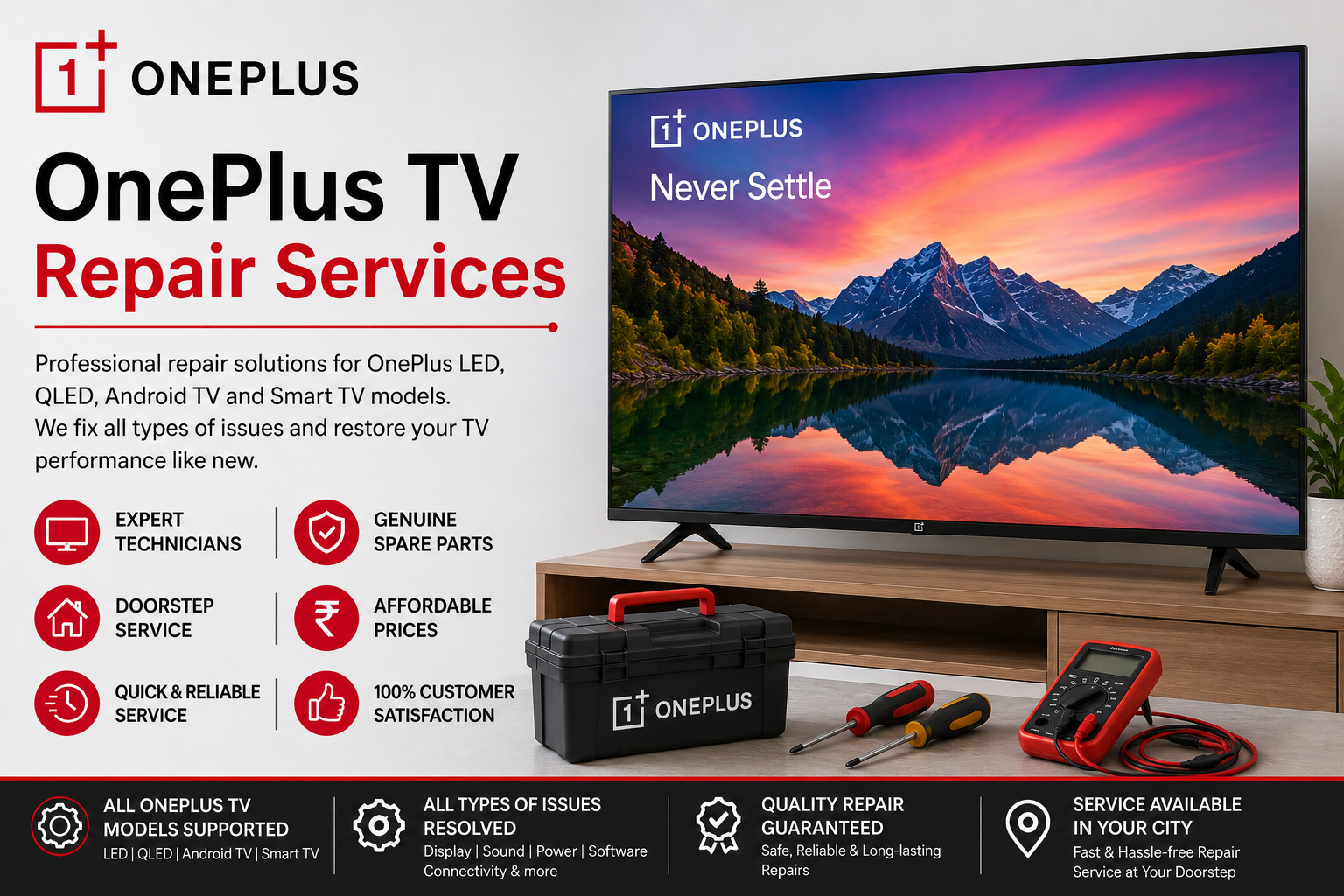 OnePlus TV Repair